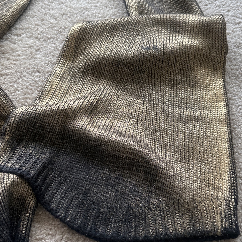 Hanifa Gold Flare Pants ONLY 
***this is only the pants! - Picture 2 of 5